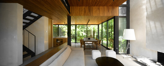 House in San Isidro / Ábode arq House in San Isidro / Ábode arq - Interior Photography, Wood, Table, Door, Chair, Glass