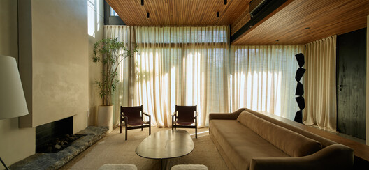House in San Isidro / Ábode arq House in San Isidro / Ábode arq - Interior Photography, Living Room, Wood, Lighting, Sofa, Chair
