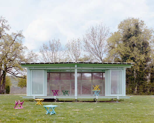 Pavillon of the Sliding Doors / Piertzovanis Toews Pavillon of the Sliding Doors / Piertzovanis Toews - Image 3 of 21