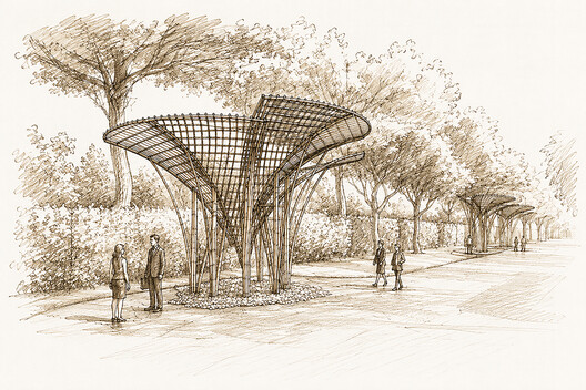 Umbral Floral Pavilion / Cerron Arquitectos Umbral Floral Pavilion / Cerron Arquitectos - Image 26 of 26