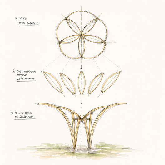 Umbral Floral Pavilion / Cerron Arquitectos Umbral Floral Pavilion / Cerron Arquitectos - Image 25 of 26