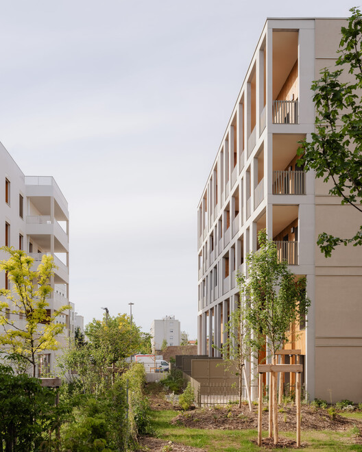 Racine Carrée Social Housing / rue royale architectes Racine Carrée Social Housing / rue royale architectes - Exterior Photography