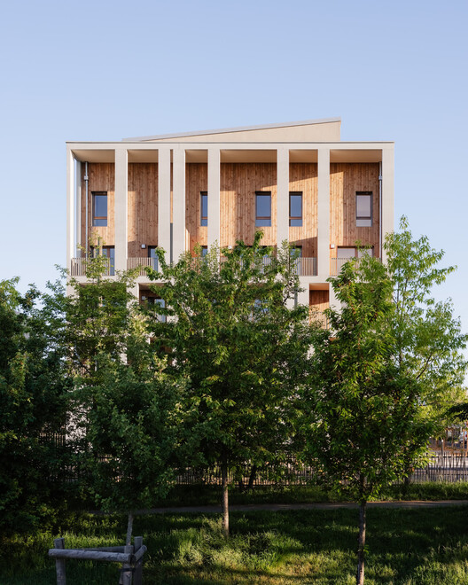 Racine Carrée Social Housing / rue royale architectes Racine Carrée Social Housing / rue royale architectes - Exterior Photography