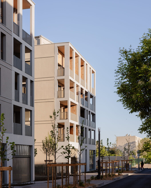 Racine Carrée Social Housing / rue royale architectes Racine Carrée Social Housing / rue royale architectes - Exterior Photography