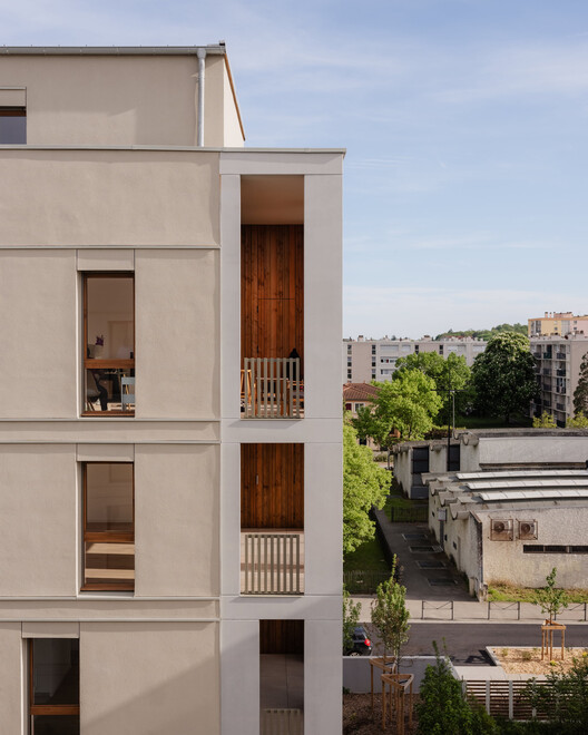 Racine Carrée Social Housing / rue royale architectes Racine Carrée Social Housing / rue royale architectes - Exterior Photography