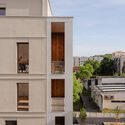 Racine Carrée Social Housing / rue royale architectes - Exterior Photography, Coliving, Balcony
