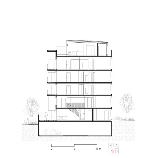 Racine Carrée Social Housing / rue royale architectes Racine Carrée Social Housing / rue royale architectes - Image 25 of 27