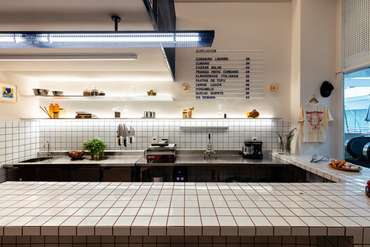 Sanduteca – Sandwich Library / Estúdio Cajalima Sanduteca – Sandwich Library / Estúdio Cajalima - Interior Photography, Kitchen, Countertop