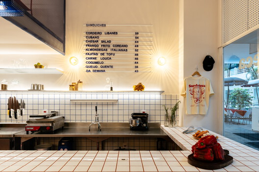 Sanduteca – Sandwich Library / Estúdio Cajalima Sanduteca – Sandwich Library / Estúdio Cajalima - Interior Photography, Kitchen, Chair