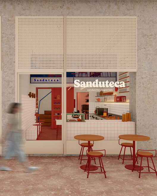 Sanduteca – Sandwich Library / Estúdio Cajalima Sanduteca – Sandwich Library / Estúdio Cajalima - Image 16 of 17