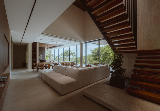 Kul-Nosara Residences / QBO3 Arquitectos Kul-Nosara Residences / QBO3 Arquitectos - Interior Photography, Living Room, Wood, Sofa, Chair, Table