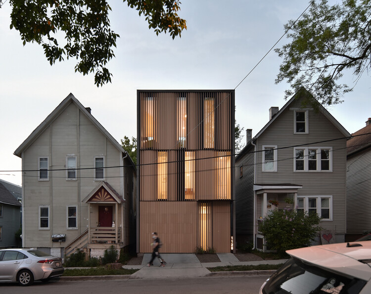 Curtain House / Johnsen Schmaling Architects - Exterior Photography, Houses, Stairs