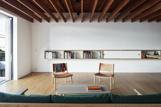 Emeco House / david saik studio Emeco House / david saik studio - Interior Photography, Wood, Shelving, Table, Chair