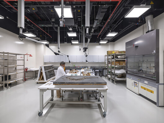 Natural History Museum Abu Dhabi / Mecanoo Natural History Museum Abu Dhabi / Mecanoo - Interior Photography, Kitchen, Lighting