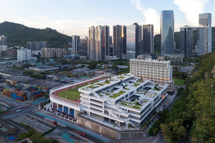 Escuela Afiliada de Nanshan de la Universidad Normal de Beijing/Z&Z STUDIO - Fotografía al aire libre, ciudad, fotografía aérea