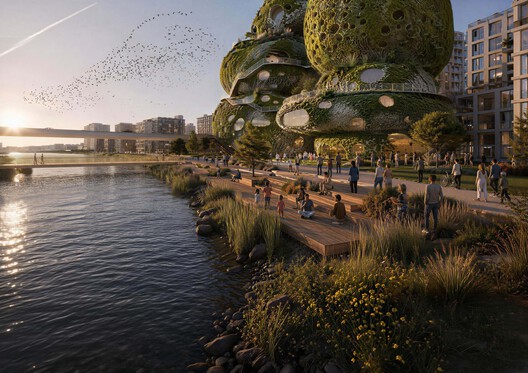 MVRDV Wins Competition to Design Shift Embassy in Rotterdam MVRDV Wins Competition to Design Shift Embassy in Rotterdam - Image 3 of 15