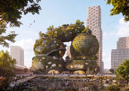 archdaily.com - Reyyan Dogan - MVRDV Wins Competition to Design Shift Embassy in Rotterdam