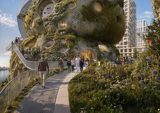 MVRDV Wins Competition to Design Shift Embassy in Rotterdam MVRDV Wins Competition to Design Shift Embassy in Rotterdam - Image 4 of 15