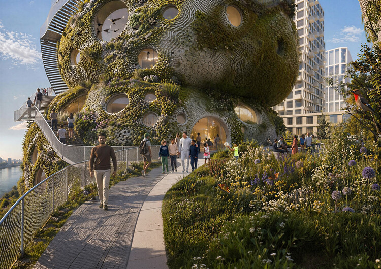 MVRDV vence concurso para projetar a Embaixada Shift em Roterdã - Imagem 4 de 15