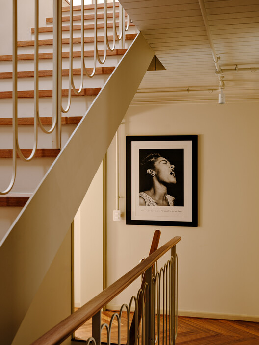 Cinco House / Memola Estúdio Cinco House / Memola Estúdio - Interior Photography, Stairs, Wood, Handrail