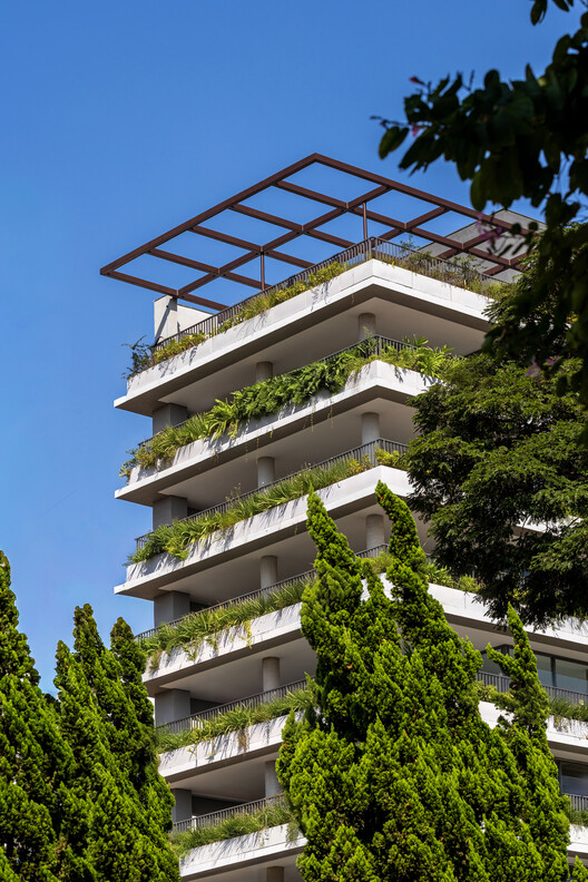 Casa Arbo Residential Building / Perkins&Will Casa Arbo Residential Building / Perkins&Will - Exterior Photography, Balcony