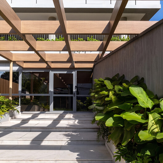 Casa Arbo Residential Building / Perkins&Will Casa Arbo Residential Building / Perkins&Will - Interior Photography, Wood, Balcony, Beam