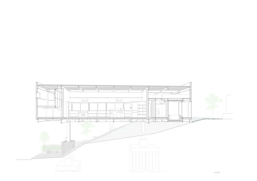 Casa elevada del suelo / nanometer architecture - Imagen 15 de 15