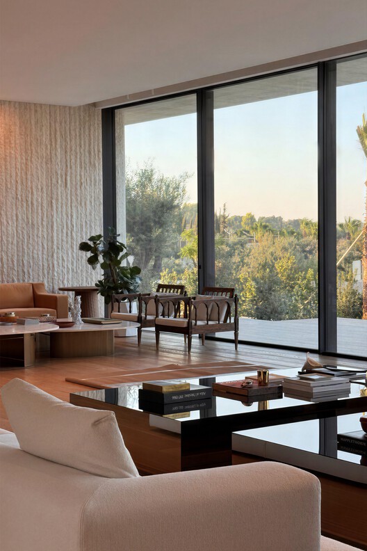 JA House / Ayoub Architects JA House / Ayoub Architects - Interior Photography, Living Room, Sofa, Wood, Table, Chair, Lighting