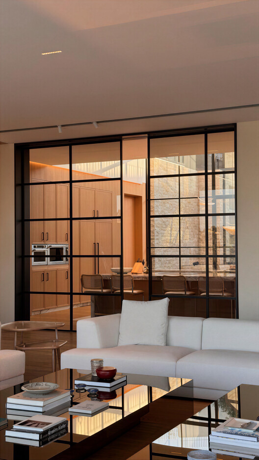 JA House / Ayoub Architects JA House / Ayoub Architects - Interior Photography, Table, Chair, Glass, Door