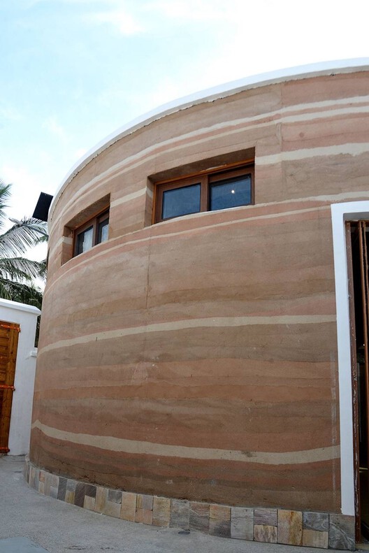 Mami Dan Temple of Toligbé Cultural Center / Maison Bignon Sossou - Exterior Photography, Wood, Concrete