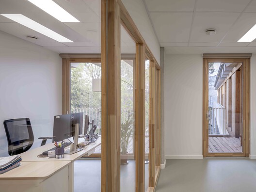 Espace Ambroise Croizat / TAUTEM Architecture Espace Ambroise Croizat / TAUTEM Architecture - Interior Photography, Wood, Glass