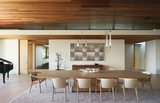 Carla Ridge House / Montalba Architects Carla Ridge House / Montalba Architects - Interior Photography, Dining room, Wood, Table, Chair, Lighting