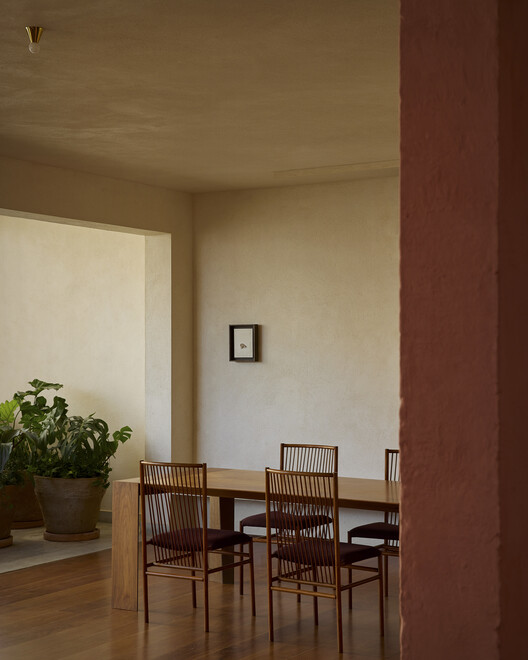 Colors Apartment / Lucas Jimeno Dualde - Interior Photography, Wood, Table, Chair