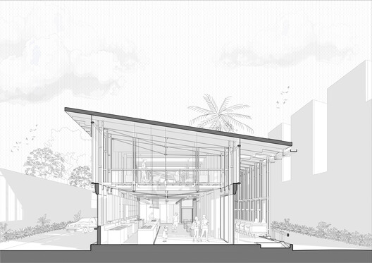 Veneciana Escalada Drive-Thru Ice Cream Shop / DRM Arquitectura Veneciana Escalada Drive-Thru Ice Cream Shop / DRM Arquitectura - Image 28 of 35