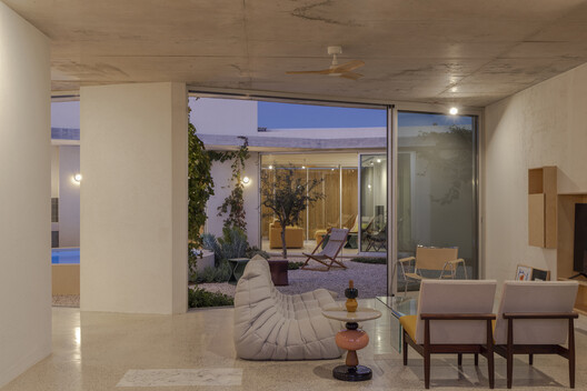 The Avlí Houses  / Ona i Ona Architecture and Design - Interior Photography, Living Room, Chair
