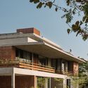 La Casa del Patio Verde / andblack design studio - fotografía exterior, ladrillos, balcón