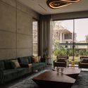 La Casa del Patio Verde / andblack design studio - fotografía de interiores, sala, madera, sillón, iluminación, sillas