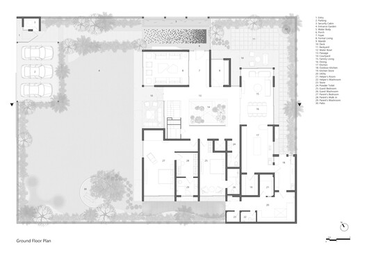 The House of Green Court / andblack design studio - Image 34 of 38