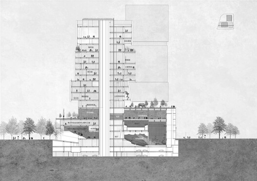 Luohu Library and Youth Activity Center  / Shenzhen Huahui Design + iDEA - Image 42 of 50