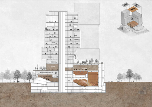 Luohu Library and Youth Activity Center  / Shenzhen Huahui Design + iDEA - Image 46 of 50