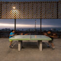 René Schneider Park / CAW Arquitectos - Exterior Photography, Park, Fence, Balcony, Cityscape