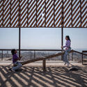 René Schneider Park / CAW Arquitectos - Interior Photography, Park, Fence, Handrail, Balcony