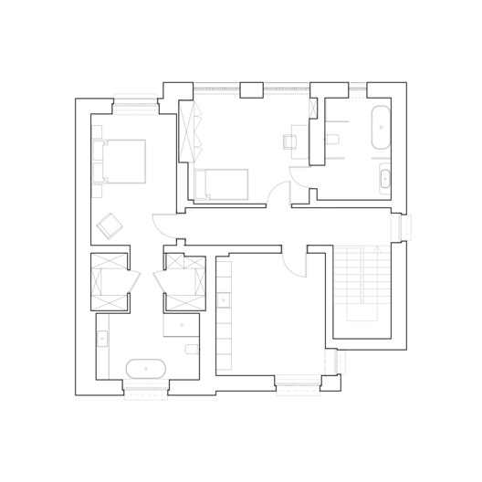 Modernist Harmony in a Historic Villa / LBWA Modernist Harmony in a Historic Villa / LBWA - Image 26 of 26