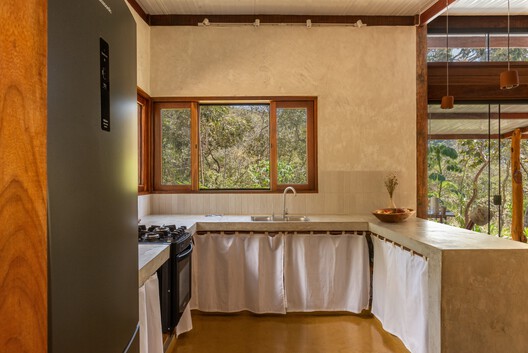 Mel House / Francisco Lang Arquitetura Mel House / Francisco Lang Arquitetura - Interior Photography, Wood, Countertop, Kitchen, Sink
