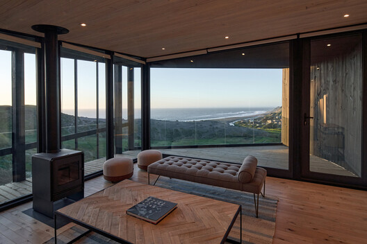 La Negrilla House / Croxatto y Opazo Arquitectos - Interior Photography, Living Room, Wood