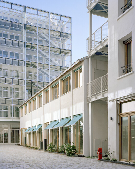 206 La Fayette - Transformation of a Parisian Block / DATA architectes + THINK TANK architecture - Exterior Photography, Facade, Glass, Concrete