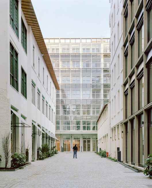 206 La Fayette - Transformation of a Parisian Block / DATA architectes + THINK TANK architecture - Exterior Photography, Glass