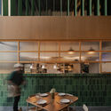 Mimado Restaurant / García de Alba + Ponce Arquitectos - Interior Photography, Restaurant, Kitchen, Table, Chair