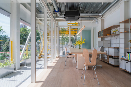 MOM House / Supra-Simplicities - Interior Photography, Wood, Glass, Chair