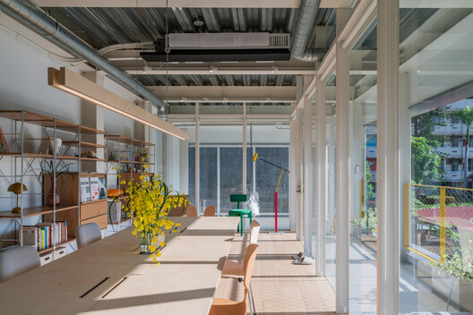 MOM House / Supra-Simplicities - Interior Photography, Wood, Glass, Chair